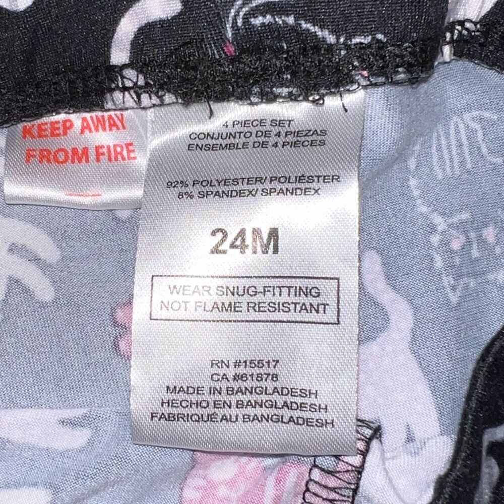 NWT Penelope Mack Soft 2-Piece Pajamas Bundle Size 24 Months - Picture 8 of 8